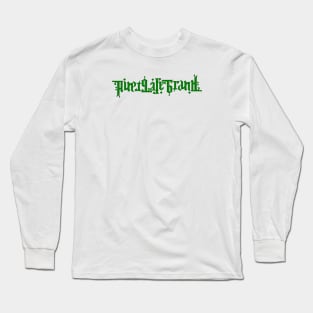 Widespread Panic "Ain't Life Grand" Ambigram in green Long Sleeve T-Shirt